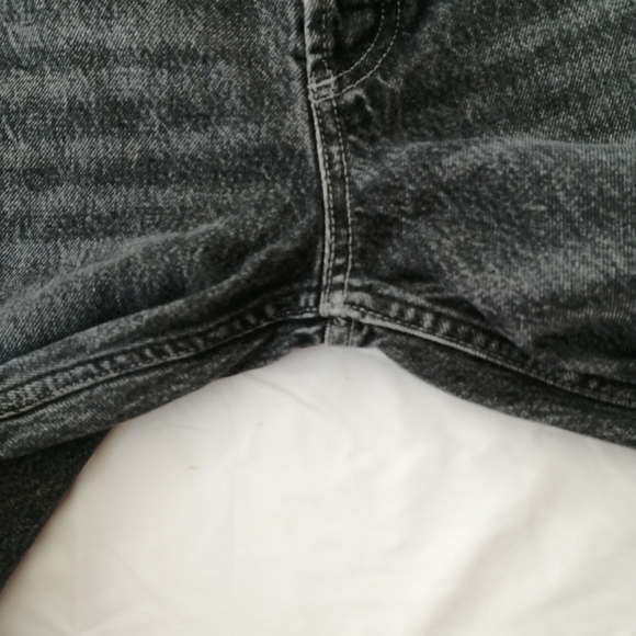 Sandro Slim Straight Leg Jeans Gray Wash Tailored 27" Inseam Size 32 - Picture 7 of 16